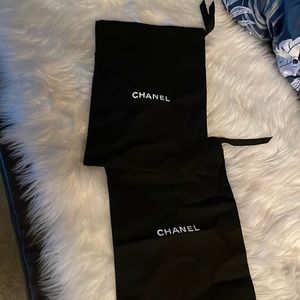 Genuine CHANEL dust cover bags for shoes